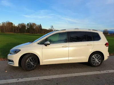 Gebraucht VW Touran Highline 190 PS (139 kW) 2016 Weiß Van / Kleinbus