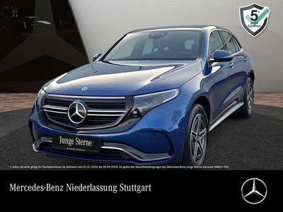Gebraucht Mercedes EQC400 AMG 300 kW (408 PS) 2021 Blau SUV
