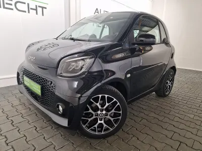 Begagnad Smart ForTwo Coupé Prime 60 kW (82 HK) 2021 Svart Halvkombi