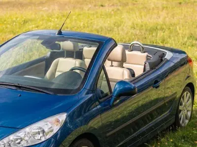 Occasion Peugeot 207 CC Platinum 120 ch (88 kW) 2009 Bleue Cabriolet