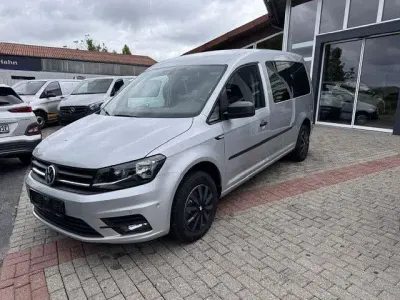 Gebraucht VW Caddy Maxi 102 PS (75 kW) 2020 Silber Van / Kleinbus
