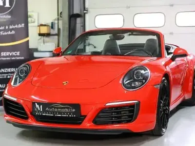 Gebraucht Porsche 911 Carrera S Cabriolet Sport 420 PS (308 kW) 2017 Rot Cabrio
