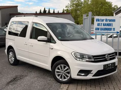 Gebraucht VW Caddy Comfortline 102 PS (75 kW) 2019 Weiß Van / Kleinbus