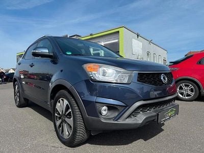 Gebraucht Ssangyong (KGM) Korando Crystal 175 PS (128 kW) 2016 Blau SUV