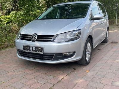 Gebraucht VW Sharan Highline 150 PS (110 kW) 2017 Silber Van / Kleinbus