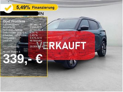 Neu Opel Frontera 145 PS (106 kW) 2026 Schwarz SUV