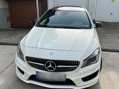 Gebraucht Mercedes CLA250 AMG 211 PS (155 kW) 2013 Weiß Limousine