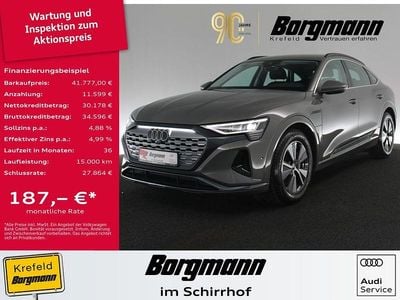 Gebraucht Audi e-tron Sportback Advanced 250 kW (340 PS) 2023 Grau / chronosgrau SUV