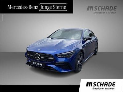 Blau Gebraucht 2024 Mercedes CLA200 Shooting Brake AMG line Kombi | 36.350 € (Etwas zu teuer)