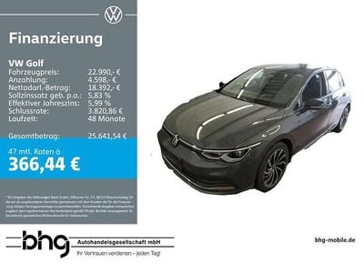 Gebraucht VW Golf VII Active 150 PS (110 kW) 2021 Grau Kleinwagen