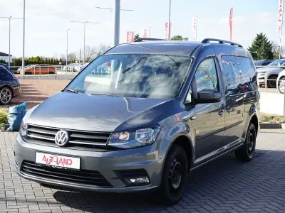 Gebraucht VW Caddy Maxi Join 125 PS (91 kW) 2018 Weiß Van / Kleinbus