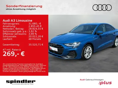 Gebraucht Audi A3 S-Line 150 PS (110 kW) 2025 Ascariblau metallic Limousine