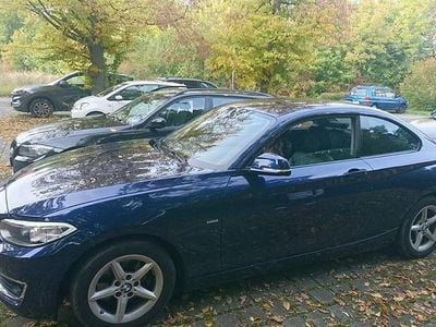 Gebraucht BMW 220 Luxury Line 190 PS (139 kW) 2015 Blau Coupé