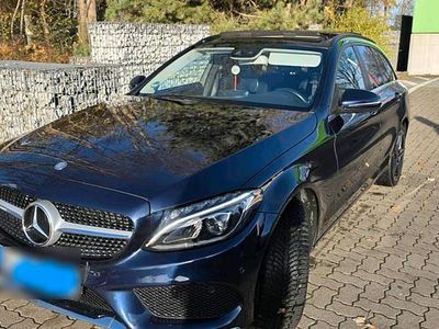 Gebraucht Mercedes C220 AMG 170 PS (125 kW) 2015 Blau Kombi