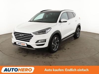 Gebraucht Hyundai Tucson Premium 177 PS (130 kW) 2019 Weiß SUV