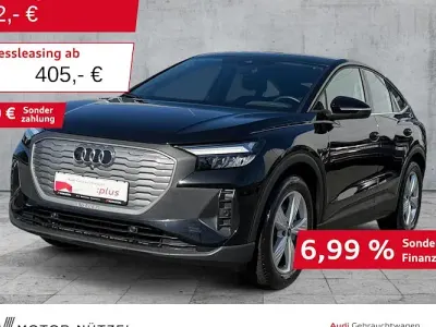 Gebraucht Audi Q4 Sportback e-tron Basis 210 kW (286 PS) 2024 Schwarz SUV