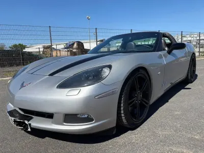 Second-hand Corvette C6 404 CP (297 kW) 2006 Argintiu Coupe