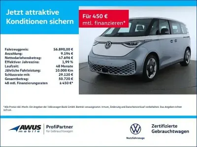 Gebraucht VW ID. Buzz Pro 210 kW (286 PS) 2025 Weiß Van / Kleinbus