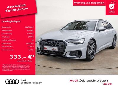 Gletscherweiss Gebraucht 2025 Audi A6 S-Line Kombi | 54.490 € (Superpreis)