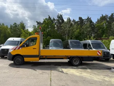 Occasion Mercedes Sprinter 190 ch (139 kW) 2022 Jaune Van