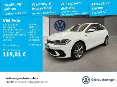 Używany VW Polo R-line 95 KM (69 kW) 2024 Biały Sedan/Limuzyna