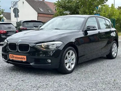 Gebraucht BMW 118 Sport Line 170 PS (125 kW) 2012 Schwarz Kleinwagen
