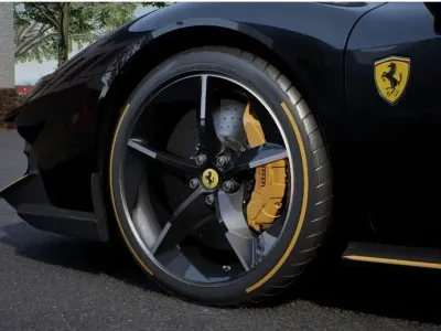 Neu Ferrari Testarossa 2026 Schwarz