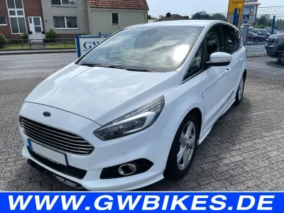 Gebraucht Ford S-MAX Sport 150 PS (110 kW) 2016 Weiß Van / Kleinbus