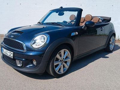Usata Mini Cooper S Cabriolet 184 CV (135 kW) 2013 Blu Cabrio