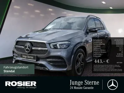 Gebraucht Mercedes GLE400 AMG line 330 PS (242 kW) 2022 Grau / selenitgrau SUV