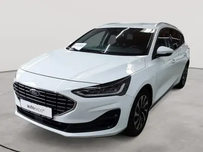 Gebraucht Ford Focus Titanium X 115 PS (84 kW) 2023 Frozen white Kombi
