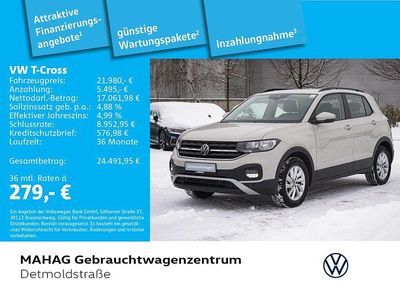Grau Gebraucht 2023 VW T-Cross Life SUV | 21.980 € (Guter Preis)