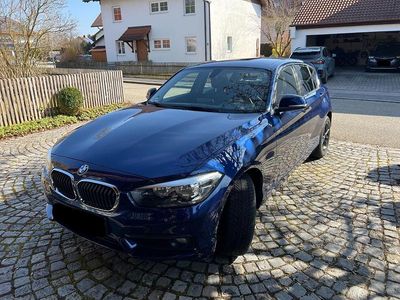 Gebraucht BMW 118 Advantage 150 PS (110 kW) 2017 Blau Kleinwagen