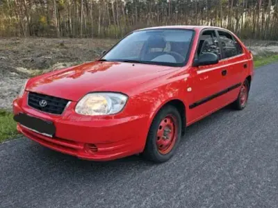 Gebraucht Hyundai Accent 2005 Rot Limousine