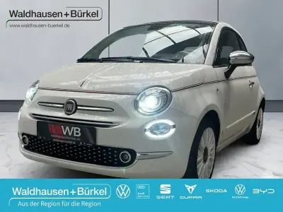 Używany Fiat 500C Dolcevita 69 KM (50 kW) 2019 Biały Kabriolet