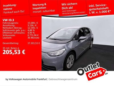 Gebraucht VW ID.3 Pure 110 kW (150 PS) 2021 Grau Kleinwagen