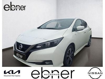 Gebraucht Nissan Leaf Acenta 110 kW (150 PS) 2021 Weiß Kleinwagen