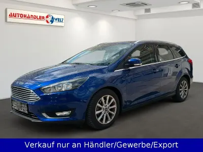 Używany Ford Focus Titanium 125 KM (91 kW) 2016 Niebieski Kombi