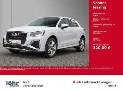 Gebraucht Audi Q2 S-Line 150 PS (110 kW) 2025 Gletscherweiß metallic SUV