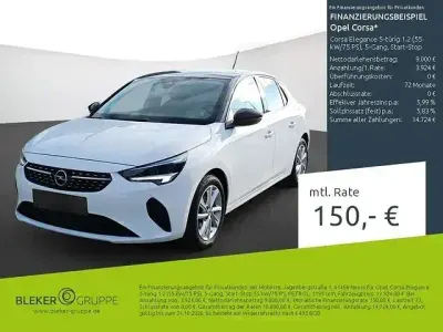 Gebraucht Opel Corsa Elegance 75 PS (55 kW) 2022 Weiß Kleinwagen
