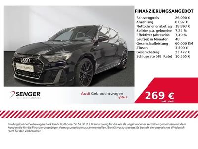 gebraucht Audi A1 Sportback A1 S line 30 TFSI S tronic LED PDC SHZ