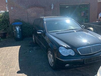 Brugt Mercedes C180 140 HK (102 kW) 2003 Sort Stationcar