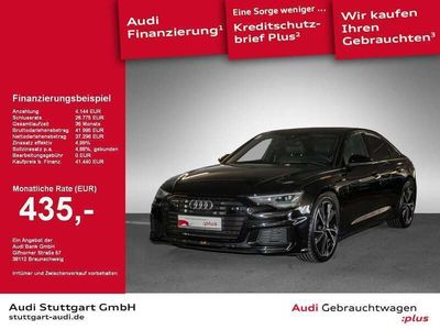 Brillantschwarz Gebraucht 2023 Audi A6 S-Line Limousine | 46.940 €