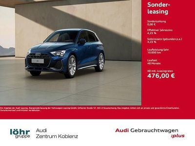 Ascariblau metallic Gebraucht 2025 Audi A3 Sportback e-tron S-Line Kleinwagen | 41.980 €