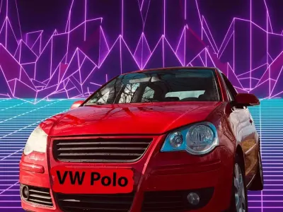 Brugt VW Polo 55 HK (40 kW) 2007 Rød Hatchback