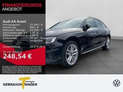 Usata Audi A4 Advanced 150 CV (110 kW) 2022 Nero Station wagon