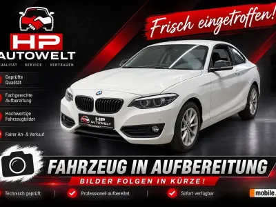 Gebraucht BMW 218 Sport Line 150 PS (110 kW) 2020 Weiß Coupé
