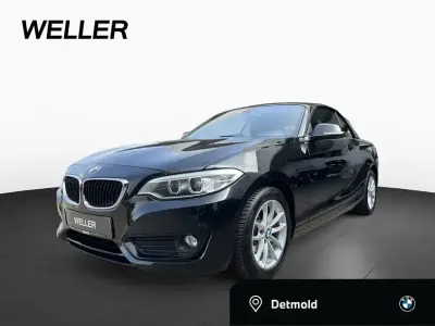 Gebraucht BMW 218 Advantage 150 PS (110 kW) 2016 Schwarz Cabrio