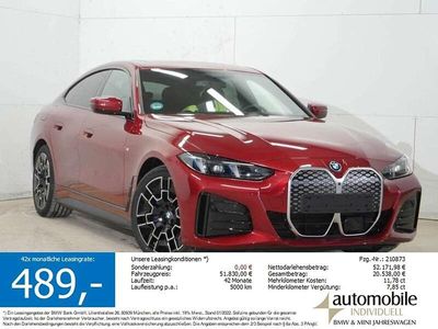 Second-hand BMW i4 M Sport 250 kW (340 CP) 2025 Roșu Berlinǎ