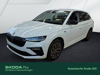 Gebraucht Skoda Scala Tour 150 PS (110 kW) 2025 Moonweiß perleffekt Kleinwagen